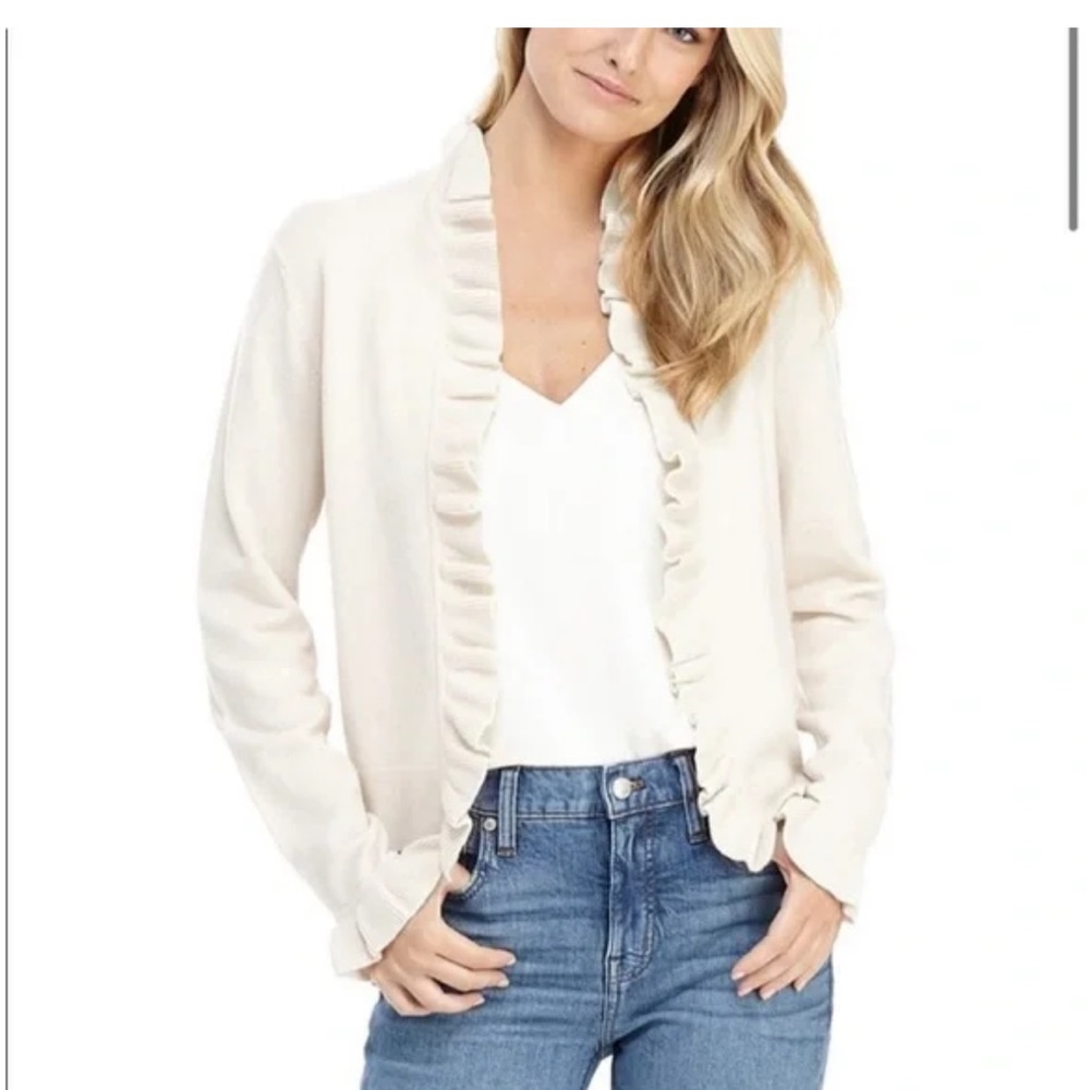 NWT- Gal meets glam ivory sweater- tags still on!